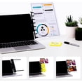 thumbnail image 2 of NoteTower Monitor Mount Black - Document Holder & Sticky Notes Organizer - Holds Copy Paper, Photos, Notes & Business, 2 of 5