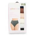 thumbnail image 2 of Joyspun Women's Seamless High Cut Panties, 6-Pack, Sizes XS-XXXL, 2 of 6