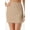 Nude, variant on Women's Shadowline 2715 Nylon Essentials 15 Inch Half Slip (Nude L)