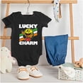 thumbnail image 3 of PACMAN Saint Paddys Lucky Charm Romper Boys or Girls Infant Baby Brisco Brands 12M, 3 of 7