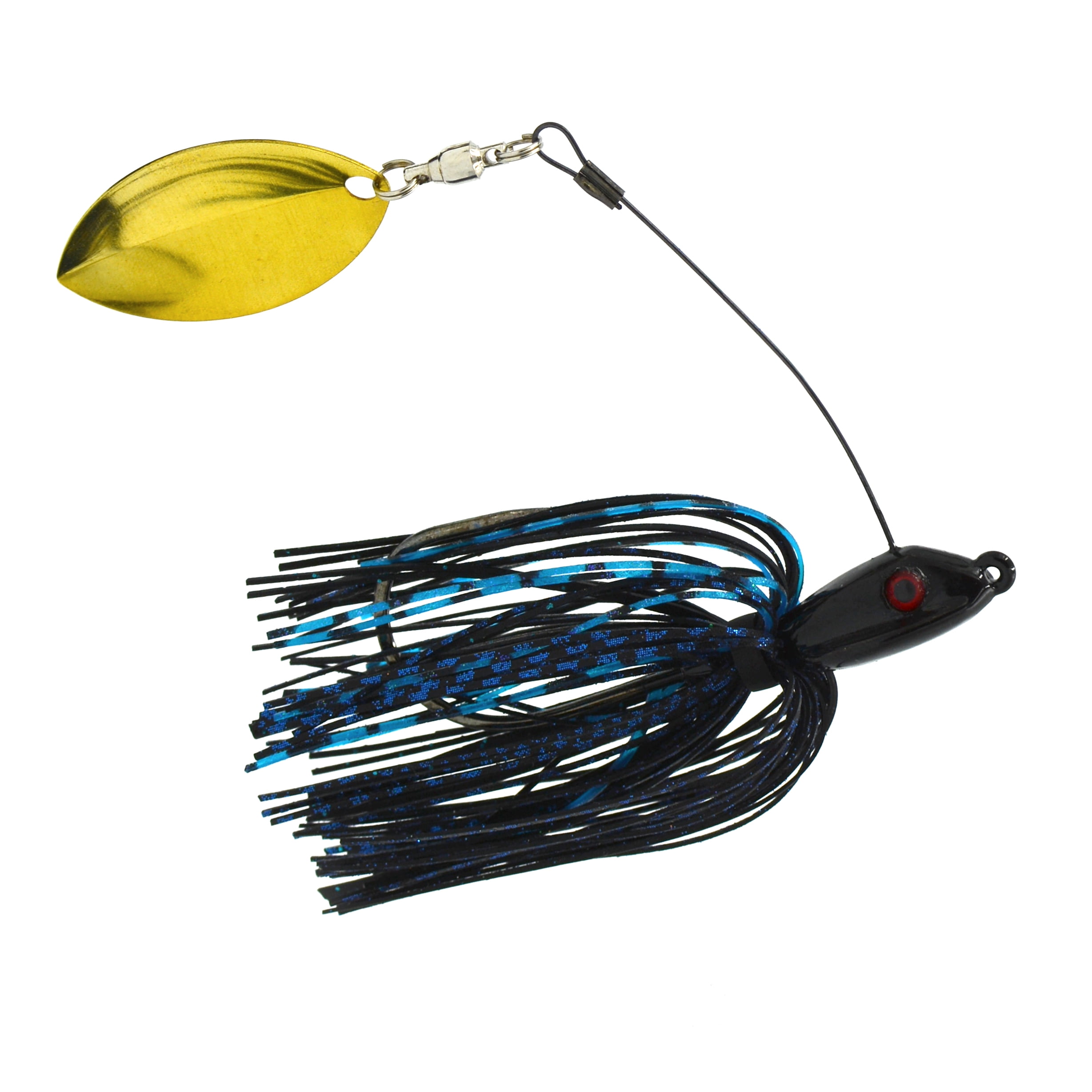 Realtree Jig-It Spinner - Black Blue 5/8 oz