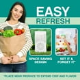 thumbnail image 6 of Fresh Nest Refrigerator Deodorizer with Zeolites (1-Pack) - Odor Eliminator for Fridge & Freezer - Outshines Baking Soda and Bamboo Charcoal Bags - Long-Lasting, & Safe, 6 of 7