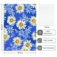 thumbnail image 2 of 2 Pcs Funny Kitchen Towels,Blue Daisy Flower Lightblue Petals Pattern Microfiber Dish Towels,Kitchen Tea Towels,Kitchen Towel Set (18" X 26"), 2 of 7