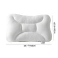 thumbnail image 3 of Side Sleeper Pillow 48 cm x 74 cm Hotel-grade Down Bed Pillow Soft Supportive Polyester Fill White, 3 of 8