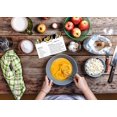 thumbnail image 5 of Inkdotpot 4x6 Inch Recipe Cards (Set of 50) , Thick Double Sided Premium Card Stock- Modern Style White Recipe Notecards for Weddings- Bridal- Baby Shower - fruits Theme, 5 of 6