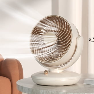 JZCreater USB Desk Fan, 3 Speeds Desktop Table Cooling Fan in
