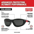 thumbnail image 3 of Milwaukee-48-73-2045 Polarized High Performance Safety Glasses with Gasket, 3 of 4