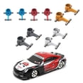thumbnail image 4 of Soporte de buje de dirección delantero mejorado Vogacara 2 piezas para coche de control remoto Wltoys K969 1/28 Aleación de aluminio Oro, 4 of 6