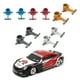 thumbnail image 4 of Ounissouiy Soporte de cubo de dirección delantero mejorado de aleación de aluminio, 2 pack/lote, para coche de control remoto Wltoys K969 1/28, Kits de construcción modelo plata, 4 of 6
