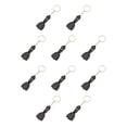 thumbnail image 1 of Greeniant LLavero de tema marino personalizado, Kayak, surf, , colgantes colgantes, regalo entusiasta de silicona, llavero, etiqueta decorativa Negro 10Conjunto, 1 of 6