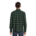 thumbnail image 3 of George Men's Long Sleeve Flannel Shirt, Sizes XS-3XLT, 3 of 8