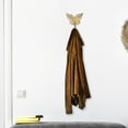 thumbnail image 2 of Mythra Golden Angel Wings Cast Iron Wall Hook, 2 of 7