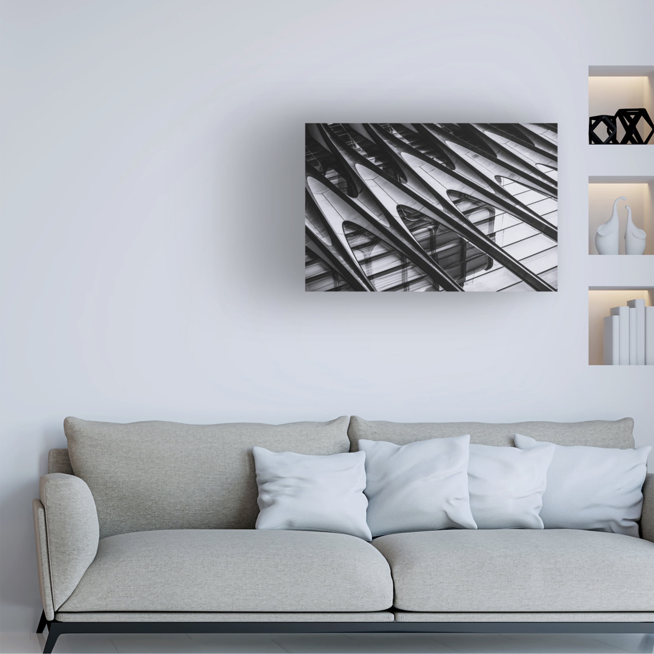Canvas Wall Art - Marco Tagliarino 'High Lane Snapshot' Wall Art for Living Room, Bedroom, or Office D?cor by Trademark Fine Art - 32 x 22 Inches