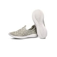 thumbnail image 4 of Tanleewa Womens' Slip-ons Loafers Mesh Knit Walking Shoes Breathable Sneakers Shoe Size 11, 4 of 8