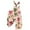 Pink, variant on Women's Summer Overalls with Christmas Print - Vintage Jumpsuit (Non-Adjustable Straps), Black, Size L