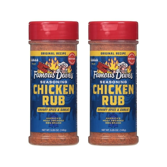 Famous Dave's - 2 pck, Chicken Rub Seasoning (10.50 oz.)