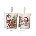 thumbnail image 2 of LED Snowman Door Stopper - Set of 2, 2 of 3