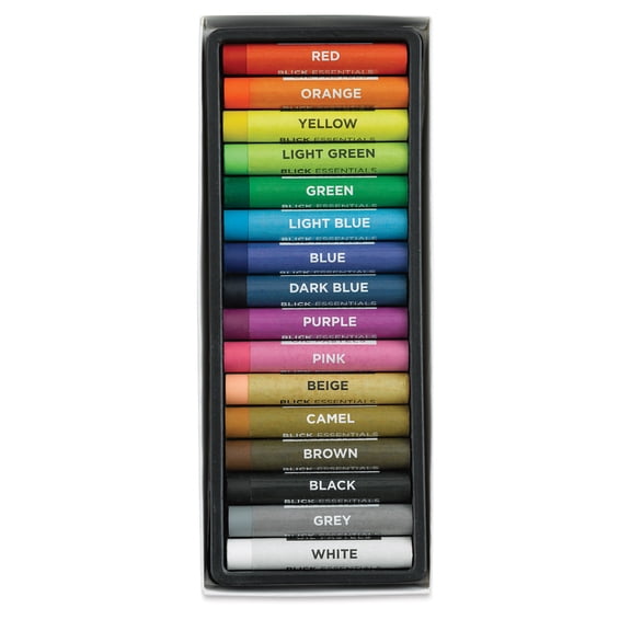 Blick Essentials Oil Pastel Sets - Set of 16