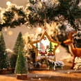 thumbnail image 4 of Gibobby Colgante de con estampado navideño, adornos para árboles de Navidad, comercial para el, decoración de ambiente(B), 4 of 5