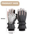 thumbnail image 2 of 1 par de guantes de esquí para hombres y mujeres, de terciopelo de invierno, cálidos, para exteriores, para montar a caballo, senderismo, guantes de invierno impermeables 686, 2 of 5