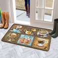 thumbnail image 5 of Coffee Beans Latte Chocolate Door Mat,Non-Slip Durable Welcome Mats Friendly Floor Door Mats for Indoor Outdoor Bathroom, 5 of 6
