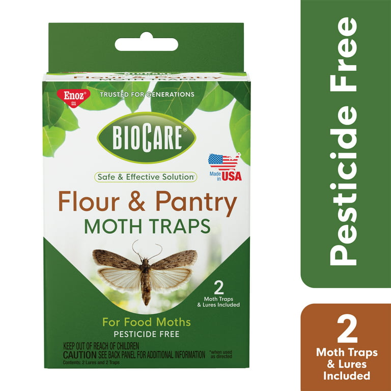 Non-Toxic Indoor Pantry Moth Trap (4-Count)
