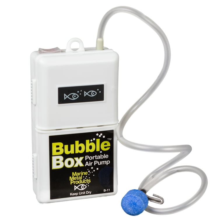 Marine Metal Bubble Box Aerator with Batteries photo 1