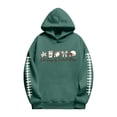 thumbnail image 5 of Womens Zip Up Hoodie Lightweight Trendy Oversized Sweatshirt with Pocket for Office Daily, 5 of 6