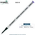 thumbnail image 2 of 3X Schmidt 5888 M Safety Ceramic Rollerball Metal Refill Blue Ink, Medium Tip, 2 of 3