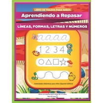 Libro de trazos para niños: Aprendiendo a Repasar líneas, formas, letras y números Actividades (Paperback) by Rosi & Coni