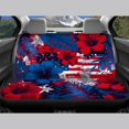 thumbnail image 6 of Uourmeti American Flag Floral Print Automotive Vehicle Seat Cover Breathable Car Seat Cover Sets, Interior Compatible with Truck Trucks, 6 of 10