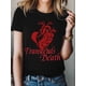 thumbnail image 2 of Red Heart Women's T-Shirt, Short Sleeve Tee Shirts Casual Tops Transcends Death Crewneck T Shirt for Women, 2 of 8