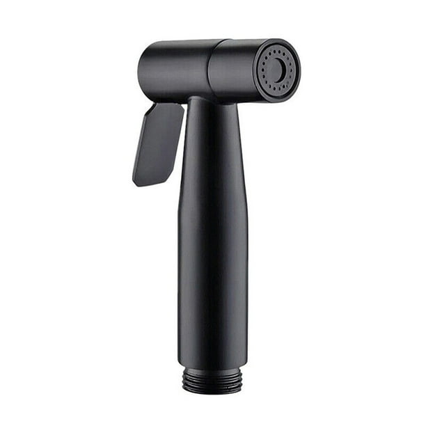 Handheld Black Toilet Wash Bidet Faucet Spray Gun Sprayer Shower Head Anal Cleaning Washer WC Bathroom Water Hose