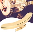 thumbnail image 4 of Banjo Armrest Musical Instrument Accessories Single-Leg Polished Zinc Alloy Gold with Screws, 4 of 8