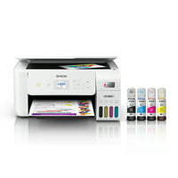 Epson EcoTank ET-2803 Wireless Color Inkjet All-in-One Printer/Copier/Scanner with Cartridge-Free Printer