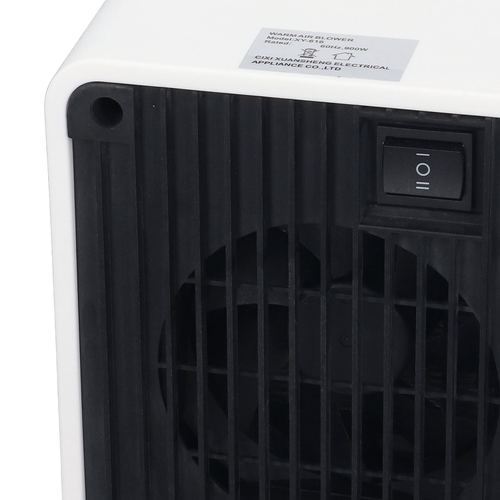 NFTIGB Fast Heating Energy Saving Desktop Portable Electric Space Heater for Bedroom Office and Indoor Use White 8.3 inches / 21 cm