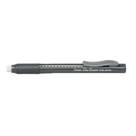 UPC 072512178423 product image for Clic Eraser Grip Retractable Eraser with Grip  Black Barrel  12 Count | upcitemdb.com