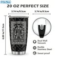 1pc 20oz Viking Tumbler, Nordic Norse Mythology Stainless Steel Travel ...
