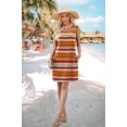 thumbnail image 4 of Wiholl Summer Dresses for Women 2026 Beach Vacation Fashion Lace Mini Tank Dress with Pockets, 4 of 9