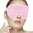 thumbnail image 6 of MHR Reusable Hot & Cold Therapy Eye Mask - Gel Face Compress for Migraine, Headache & Puffiness Relief, Cooling Sleep Mask for Eyes (Pink), 6 of 8