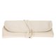 thumbnail image 5 of Bolsa enrollada para brochas de maquillaje portátil, artículos de tocador y cosméticos, organizador de bolsa de viaje (carne), 5 of 8