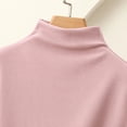 thumbnail image 5 of LUVDA Brushed Fleece Base Layer for Women Long Sleeve Mock Neck Slim Fit for Winter, 5 of 5