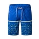 thumbnail image 3 of Puntoco Pantalones Cortos De Playa Para Hombre, Pantalones Cortos Estampados Con Bolsillo Con Cordón, Amarillo Xl, Pantalones Cortos Hombre, 3 of 8