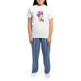 thumbnail image 4 of CafePress - Bang Bang Women's Light Pajamas - Women's Short Sleeve Print T-Shirt and Pants Light Cotton Pajama Set, 4 of 7