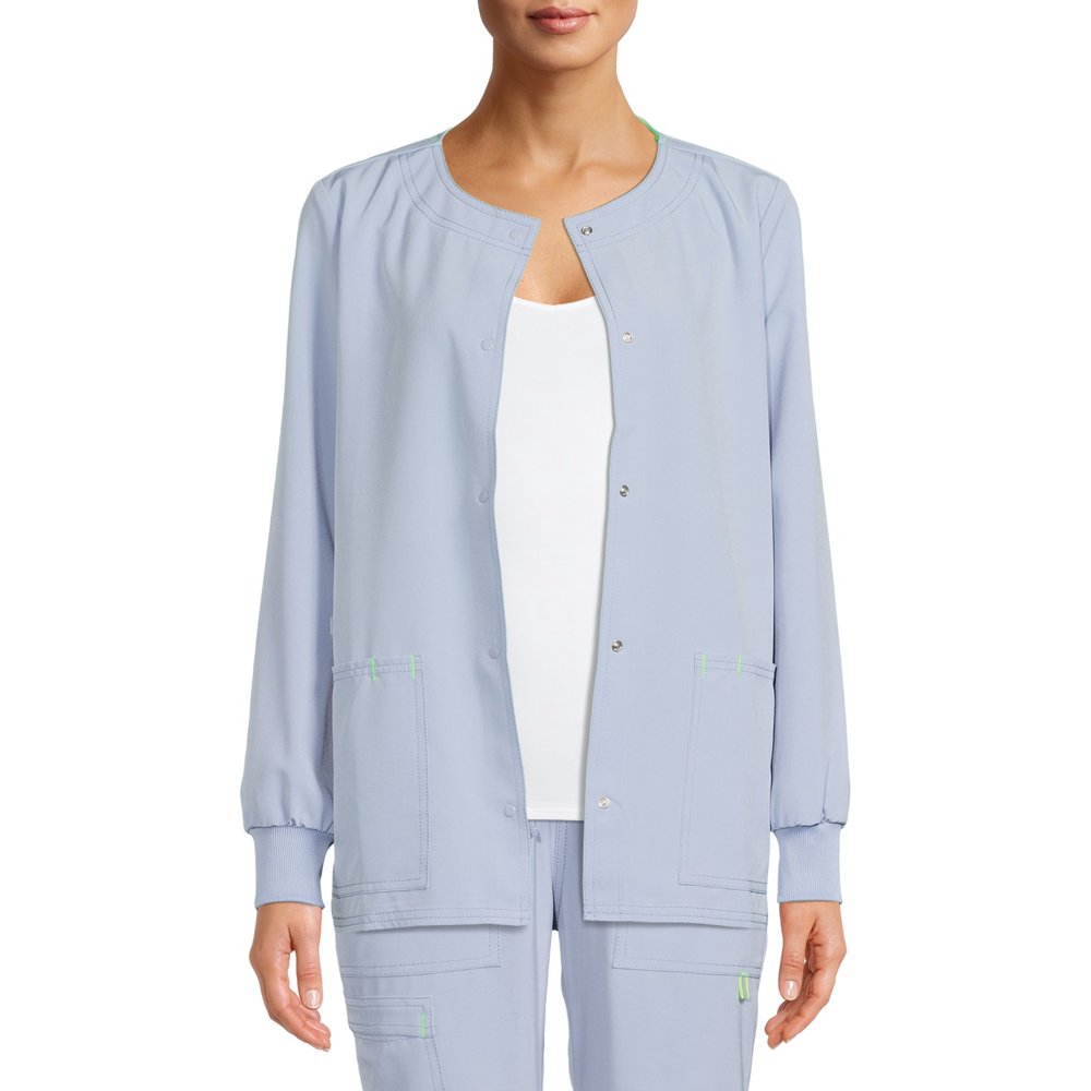 Scrubstar Scrubstar Women's Seasonal Solid Warm Up Scrub Jacket