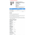 thumbnail image 2 of Rear Brake Pad and Rotor Kit - Compatible with 2004 - 2013 Mazda 3 2.3L 4-Cylinder - Power Stop, 2 of 2