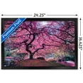 thumbnail image 3 of Pink Tree 2 by Moises Levy Wall Poster, 14.725" x 22.375" Framed, 3 of 5