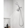 Moen Hydro Energetix Chrome Bathroom Showerhead and Handheld Shower