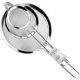 thumbnail image 1 of 3 Sizes High Quality Stainless Steel Fine Mesh Colander Set 8/14.3/20cm, for Kitchen Flour Quinoa Rice Pasta Powdered Sugar and More - Created with Reinforced Handle, 1 of 5
