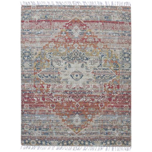 Amer Rug PRE30576 Prairie Hand-Woven Area Rug, Multi Color - 5 ft. x 7 ft. 6 in.